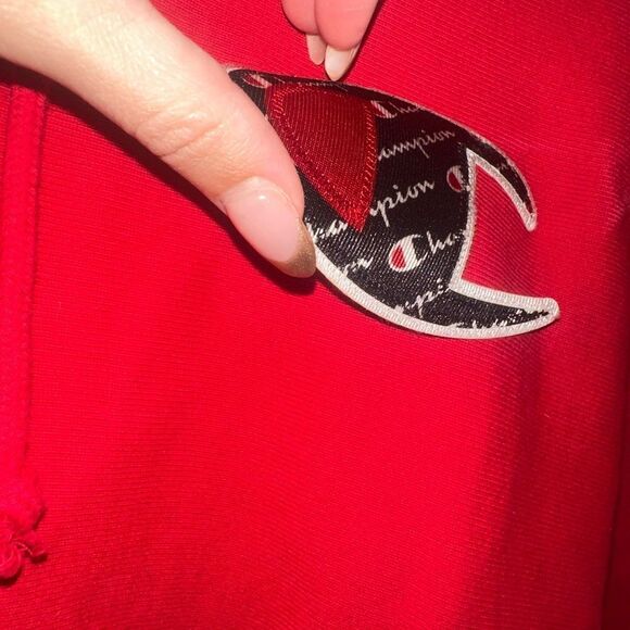 Men’s Red Champion Sweatshirt - Picture 6 of 8